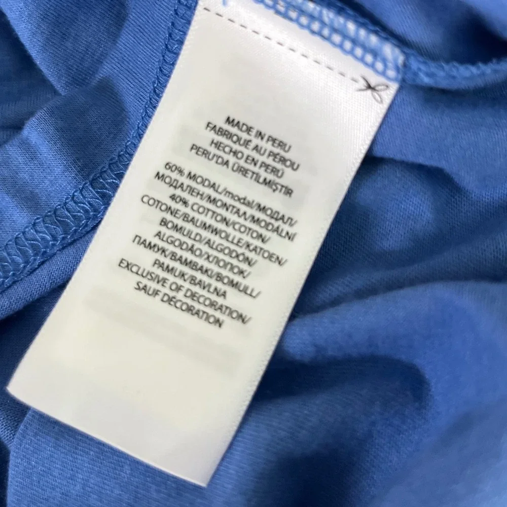 Polo Golf Preppy Ralph Lauren‎ Soft Polo Shirt Golf Pocket Blue XXL
